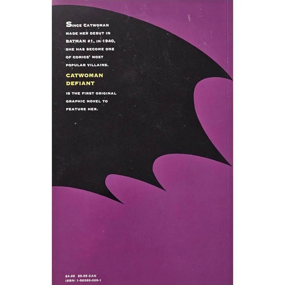 #1 Catwoman Defiant Excellent Condition‎ (DC Comics 1992)